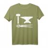 Schmied Werkzeuge T-Shirt  Klassisches Motiv für Metallbauer, Schmiede & Werkzeugliebhaber