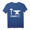 Schmied Werkzeuge T-Shirt  Klassisches Motiv für Metallbauer, Schmiede & Werkzeugliebhaber