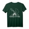 Forged In Fire Schmiedekunst Messerschmied T-Shirt  Perfektes Geschenk für Waffenschmied und Stahlarbeiter, ideal zum Geburtstag