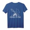 Forged In Fire Schmiedekunst Messerschmied T-Shirt  Perfektes Geschenk für Waffenschmied und Stahlarbeiter, ideal zum Geburtstag