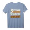 Herren 5 Sterne Schneider - Schneiderei Änderungsschneider Geschenk | Exklusives T-Shirt für Schneidermeister zum Geburtstag & Weihnachten