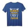 Bezwinger Des Holzes Ich Bin Zimmerer Schreiner Holz T-Shirt - Perfektes Geburtstags- und Weihnachtsgeschenk für Zimmerer, Schreiner, Tischler und Dachdecker