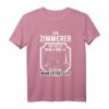 Zimmerer Hört Auf Wenn Er Fertig Ist | Lustiges Schreiner T-Shirt für Handwerker, Azubis & Meister  Perfekt für Vatertag, Geburtstag & Weihnachten