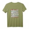 Herren Sägen Messen Fluchen Wiederholen T-Shirt  Lustiges Handwerker-Design für Tischler, Schreiner & Hobbyhandwerker im Vintage Retro Look