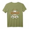 Zimmermann Retro Hammer T-Shirt  Lustiges Handwerker T-Shirt für Dachdecker, Schreiner & Tischler als Geschenk zu Weihnachten & Geburtstag