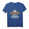 Zimmermann Retro Hammer T-Shirt  Lustiges Handwerker T-Shirt für Dachdecker, Schreiner & Tischler als Geschenk zu Weihnachten & Geburtstag