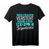 Wer Frauen versteht kann auch Holz schweissen T-Shirt - Lustiges Männer Humor Shirt für JGA, Mallorca & Partys
