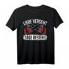 Liebe vergeht Holz besteht Holzarbeit Tischler Schreiner T-Shirt  Lustiges Geschenk für Holzhandwerker, Zimmerer & Hobbyholzarbeiter zu Weihnachten, Geburtstag & Jubiläum