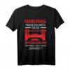 Herren T-Shirt mit Spruch 'Manchmal frage ich mich, ob die Drechselmaschine mich auch vermisst'  Perfekt für Holzwerker und Schreiner