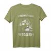 Entschuldigung das ich zu spät bin Wig Schweißer T-Shirt  Humorvolle Arbeitsspruch Kleidung für Schweißer & Metallfachleute