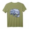 Seekuh Sirenia Seekühe Süßes Tier Manati Zeichnung T-Shirt  Perfektes Geschenk für Meerestier- und Tierschützer