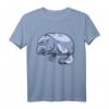 Seekuh Sirenia Seekühe Süßes Tier Manati Zeichnung T-Shirt  Perfektes Geschenk für Meerestier- und Tierschützer