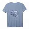 Seekuh T-Shirt mit Spruch 'Save the floaty potatoes!' - Für Tierliebhaber, Meeresschützer und Manati Fans