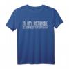 Lustiges T-Shirt 'Zu meiner Verteidigung wurde ich unbeaufsichtigt gelassen'  Perfektes Geschenk für Geburtstage, Vatertag, Weihnachten und mehr