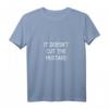 Damen T-Shirt 'Es schneidet nicht den Senf' - Lustiges, sarkastisches Familien T-Shirt mit V-Ausschnitt für Feiertage, Geburtstag & Geschenkideen