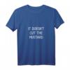Damen T-Shirt 'Es schneidet nicht den Senf' - Lustiges, sarkastisches Familien T-Shirt mit V-Ausschnitt für Feiertage, Geburtstag & Geschenkideen