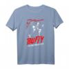 HapBunny Buffy Weinlese-Horror-Plakat T-Shirt  Serien- und Horror-Merch für Buffy Fans