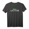 Laktoseintoleranz T-Shirt mit witzigem Krokodil  Lustiges Geschenk für Milchfreie, Geburtstag, Ostern & Weihnachten