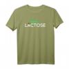 Laktoseintoleranz T-Shirt mit witzigem Krokodil  Lustiges Geschenk für Milchfreie, Geburtstag, Ostern & Weihnachten