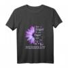 Damen Pflegekraft Geschenk Herzen Danke Job Beruf - Lustiges T-Shirt mit V-Ausschnitt für Pflegekräfte, Kollegen & Abschluss