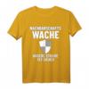 Nachbarschaftswache - Unser Straße ist sicher T-Shirt für Nachbarschaftsschutz und Einbrecherabschreckung
