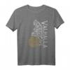 Walhalla Wolf Maske Odin Runen T-Shirt  Nordische Mythologie, Wikinger Symbole & Schutzzeichen Geschenkidee
