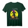 Süße Katze mit Hexenhut feiert Happy Halloween T-Shirt  Niedliches Halloween-Outfit für Kinder, Frauen & Männer