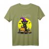 Süße Katze mit Hexenhut feiert Happy Halloween T-Shirt  Niedliches Halloween-Outfit für Kinder, Frauen & Männer