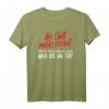 Als Gott mich schuf, wird er schon gewusst haben - Lustiges Sprüche T-Shirt für Männer mit Sarkasmus und Selbstironie, perfektes Geschenk für Freunde und Kollegen