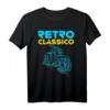 Retro Klassiker Moped Geschenk - DDR Schwalbe Mofa T-Shirt für Nostalgie Fans & Moped Liebhaber
