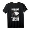 Bergtapir, Flachlandtapir & Schabrackentapir T-Shirt für Tierliebhaber  Perfekt für Zoo-Besuche und Naturschutzfans