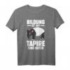 Bergtapir, Flachlandtapir & Schabrackentapir T-Shirt für Tierliebhaber  Perfekt für Zoo-Besuche und Naturschutzfans