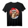 Eichhörnchen Weihnachten T-Shirt für Kinder  Niedliches Festtagsmotiv für die Weihnachtszeit