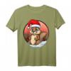 Eichhörnchen Weihnachten T-Shirt für Kinder  Niedliches Festtagsmotiv für die Weihnachtszeit