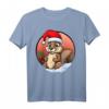 Eichhörnchen Weihnachten T-Shirt für Kinder  Niedliches Festtagsmotiv für die Weihnachtszeit
