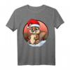 Eichhörnchen Weihnachten T-Shirt für Kinder  Niedliches Festtagsmotiv für die Weihnachtszeit