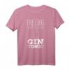 Ginliebhaber Spruch Freitag Reimt Sich Auf Gin Tonic 2021 T-Shirt  Lustiges Cocktail Motiv für Gin Fans, Party & Festival