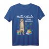 Kinder Erdmännchen Schulanfang T-Shirt - Lustiges Einschulungskleidung für Jungen und Mädchen mit Coolem Tiermotiv