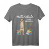 Kinder Erdmännchen Schulanfang T-Shirt - Lustiges Einschulungskleidung für Jungen und Mädchen mit Coolem Tiermotiv