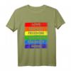 Liebe, Respekt, Freiheit, Toleranz, Gleichheit, Stolz LGBTQ+ Design T-Shirt  Perfekt für Pride, CSD, Geburtstage & Feiertage