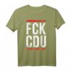 Fck Cdu Anti Merkel Politik T-Shirt für Demonstranten  Protestbekleidung mit politischem Statement gegen CDU & Merkel