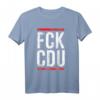 Fck Cdu Anti Merkel Politik T-Shirt für Demonstranten  Protestbekleidung mit politischem Statement gegen CDU & Merkel