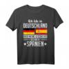 Spanisch Spanier Deutscher Spanierin T-Shirt mit spanischer Flagge  Stolz auf Spanien & Lieblingsreiseziele