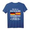 Spanisch Spanier Deutscher Spanierin T-Shirt mit spanischer Flagge  Stolz auf Spanien & Lieblingsreiseziele