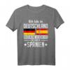 Spanisch Spanier Deutscher Spanierin T-Shirt mit spanischer Flagge  Stolz auf Spanien & Lieblingsreiseziele