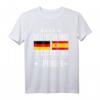 Spanisch Spanier Deutscher Spanierin T-Shirt mit spanischer Flagge  Stolz auf Spanien & Lieblingsreiseziele