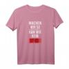 Machen Wir So Ham Wir Kein Stress T-Shirt  Lustiges, Bequemes Statement für Entspannte und Humorvolle Menschen