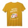 Notfallsanitäter T-Shirt - Stolz im Rettungsdienst mit coolem Design & Spruch 'Eat, Sleep, Save lives, Repeat' für Sanitäter & Rettungskräfte
