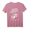 Notfallsanitäter T-Shirt - Stolz im Rettungsdienst mit coolem Design & Spruch 'Eat, Sleep, Save lives, Repeat' für Sanitäter & Rettungskräfte