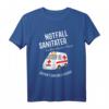 Notfallsanitäter T-Shirt - Stolz im Rettungsdienst mit coolem Design & Spruch 'Eat, Sleep, Save lives, Repeat' für Sanitäter & Rettungskräfte